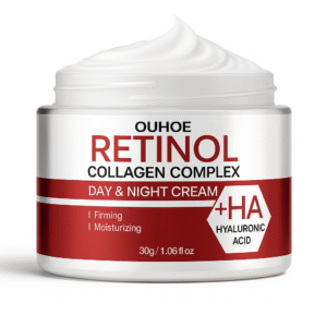 3PCS Retinol Moisturizing Cream (90g each) with Hyaluronic Acid, Collagen & Glycerin – Hydrating Face Cream for All Skin Types
