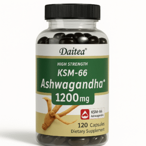 KSM-66® Ashwagandha – 1200mg Stress & Mood Support – 120 Capsules