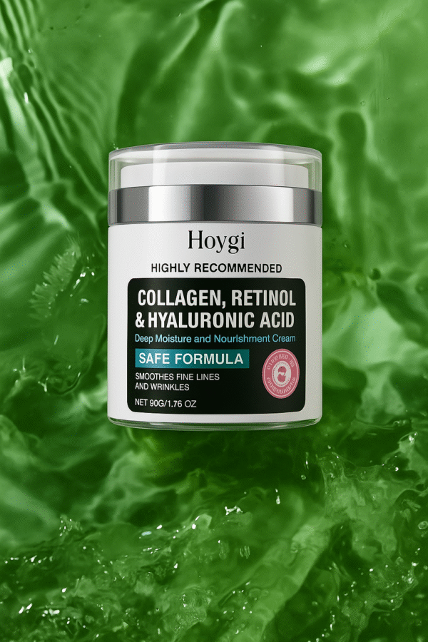 Collagen & Retinol Cream with Hyaluronic Acid – Day & Night Moisturizer for All Skin Types (1.76oz each) - Image 2
