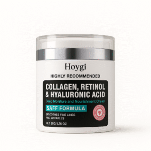 2pcs Collagen & Retinol Cream with Hyaluronic Acid – Day & Night Moisturizer for All Skin Types (1.76oz each)