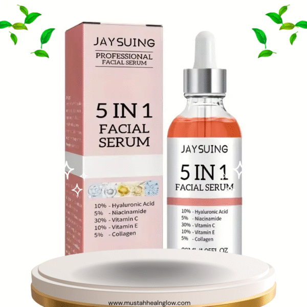 5-in-1 Hydrating & Brightening Face Serum – 30ml - Image 4