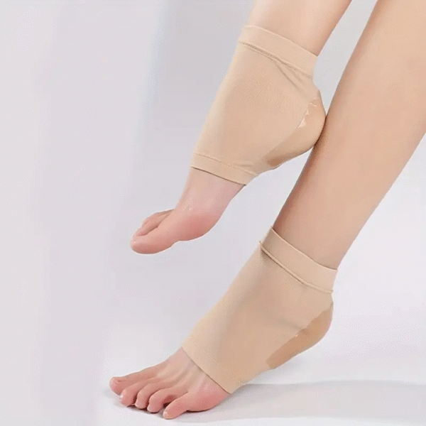 Silicone Heel Moisturizing Socks - Image 3
