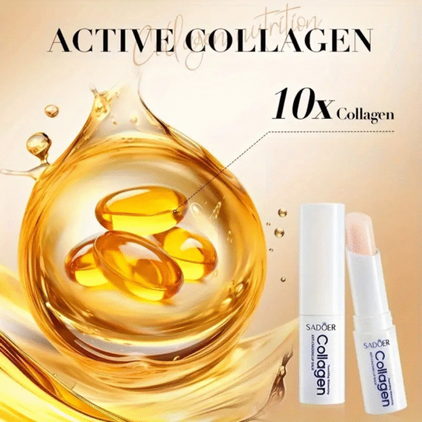 SADOER Collagen Lip Balm – 2.7g | Hydrating, Anti-Aging & Moisturizing Care - Image 4
