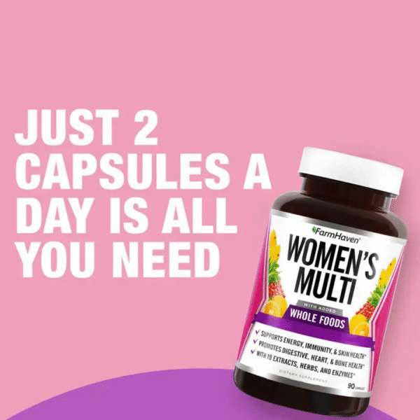 Women's Daily Multivitamin – 22 Essential Nutrients for Health & Vitality - Image 2