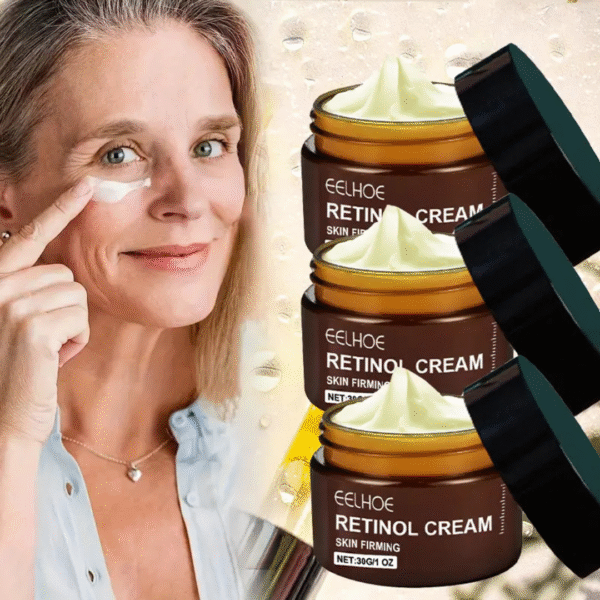 Retinol + Vitamin C Facial Firming Cream – 24 Hour Moisturizer with Sodium Hyaluronate – 30 g Each – Day & Night - Image 2