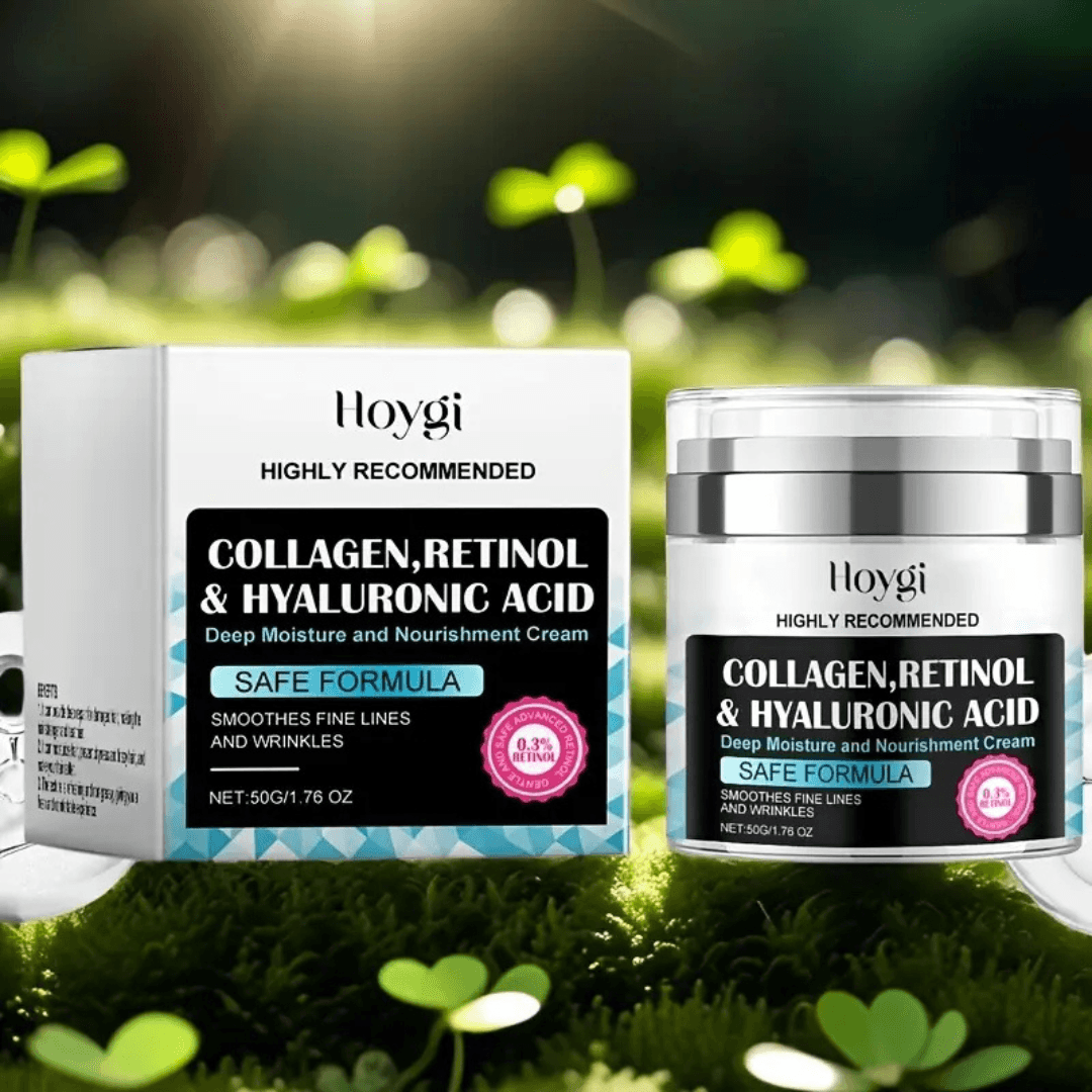Collagen & Retinol Cream with Hyaluronic Acid – Day & Night Moisturizer for All Skin Types (1.76oz each) - Image 8