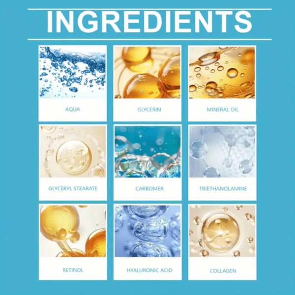 Collagen & Retinol Cream with Hyaluronic Acid – Day & Night Moisturizer for All Skin Types (1.76oz each) - Image 7