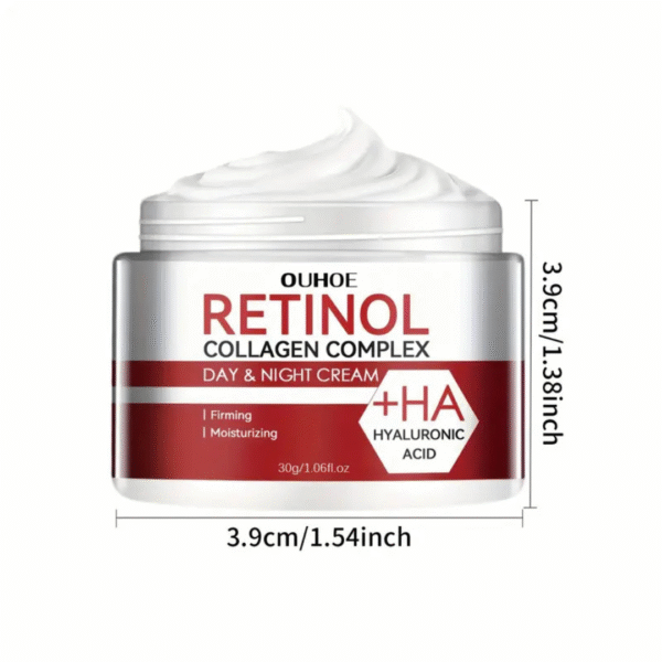Retinol Moisturizing Cream (90g each) with Hyaluronic Acid, Collagen & Glycerin – Hydrating Face Cream for All Skin Types - Image 7