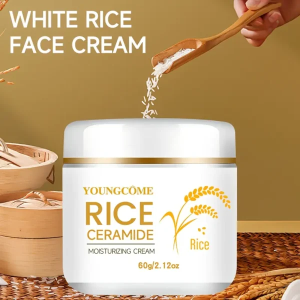 Rice Ceramide Moisturizing Cream – Deep Hydration & Skin Barrier Repair - Image 4