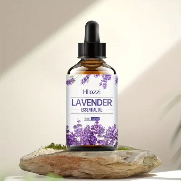 Lavender Essential Oil for Sleep – 100% Pure & Natural Aromatherapy Oil, Relaxation & Stress Relief, 30ml / 1oz – Hllozzi - Image 8